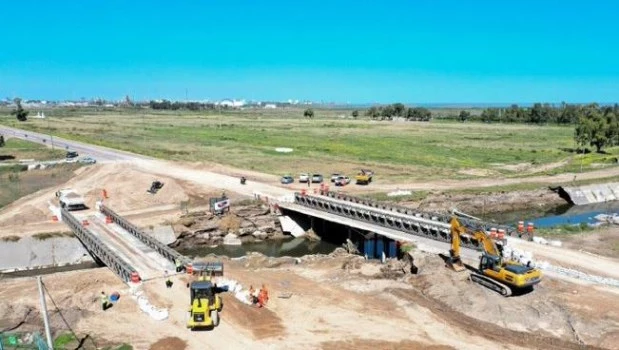 Bahía Blanca: reconstruirán el canal Maldonado afectado por el temporal
