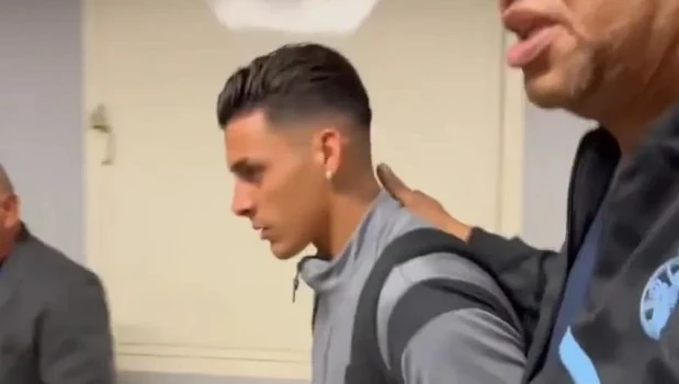 Cristian Pavón fue detenido en Brasil tras agredir a un policía