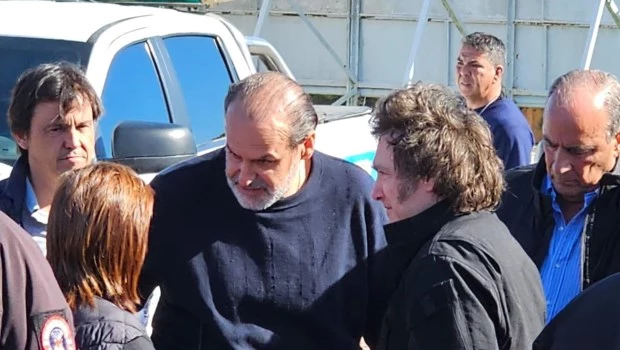 Milei recibió al intendente de Bahía Blanca con eje en reconstruir la ciudad