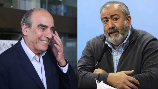 Guillermo Francos recibió a Héctor Daer en Casa Rosada