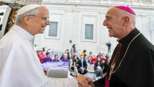 El Papa recibió al obispo emérito de Chascomús