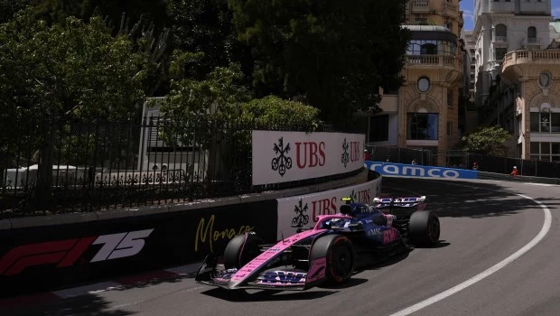 Colapinto terminó último en la práctica del Gran Premio de Mónaco