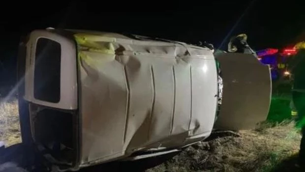 Vuelco y accidente en la Ruta 51: un bebé y su mamá resultaron heridos