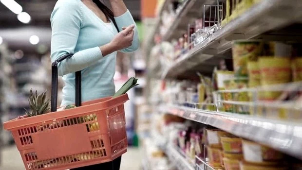 Fuerte salto de la inflación en alimentos