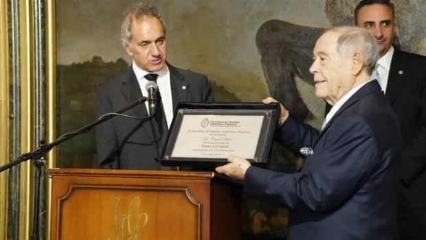 Scioli: “Aldrey es un ejemplo de tenacidad, coraje y voluntad”