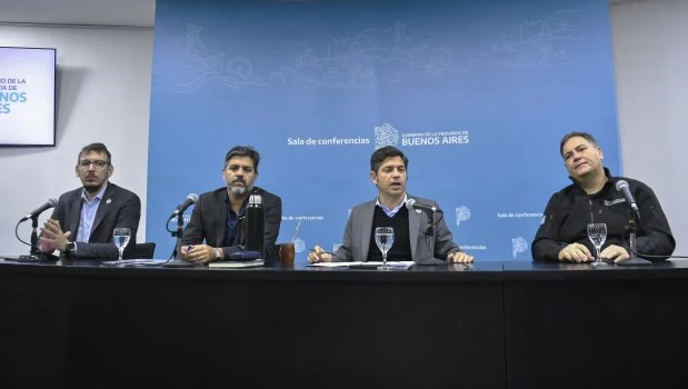 Kicillof culpó a Milei por las inundaciones y le pidió $ 100 mil millones para obras