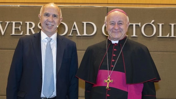 Dr. Ricardo Lorenzetti y Mons. Vincenzo Paglia participaron en el cierre de la jornada en conmemoración de la primera década de la encíclica Laudato si´.