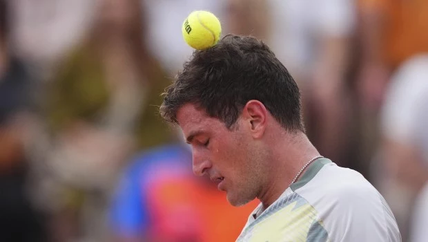 Federico Gómez perdió con Norrie en la segunda ronda de Roland Garros