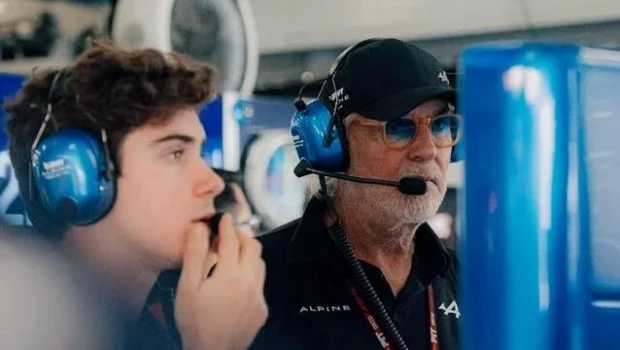 "Necesita más tiempo", dijo Briatore sobre el rendimiento de Colapinto tras las prácticas libres del GP de España 