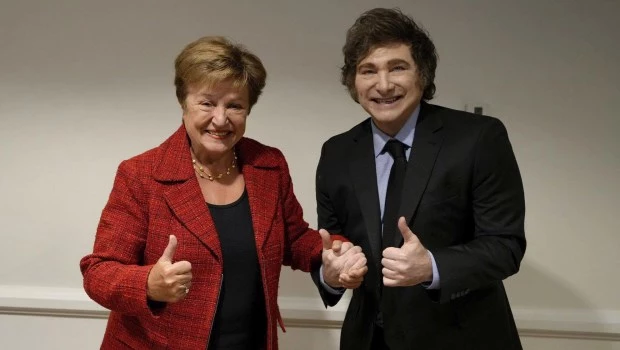 Milei dijo que la meta de reservas con el FMI ya está cumplida