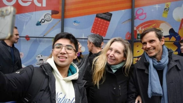 Karina Milei y Martín Menem recorrieron Oberá junto a candidatos de La Libertad Avanza 