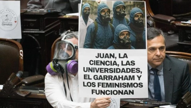 El Eternauta apareció en Diputados 
