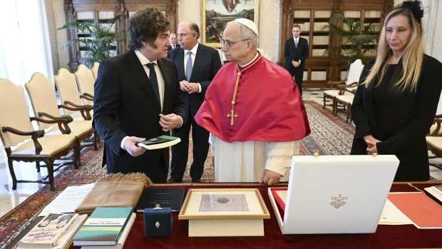 El Santo Padre y Milei conversaron sobre la lucha contra la pobreza