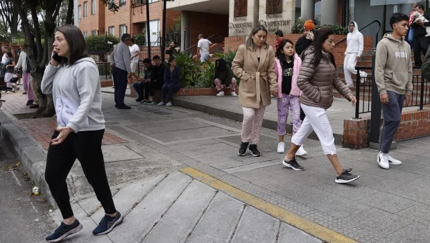 Un temblor de magnitud 6,5 sacude a Colombia sin víctimas hasta el momento