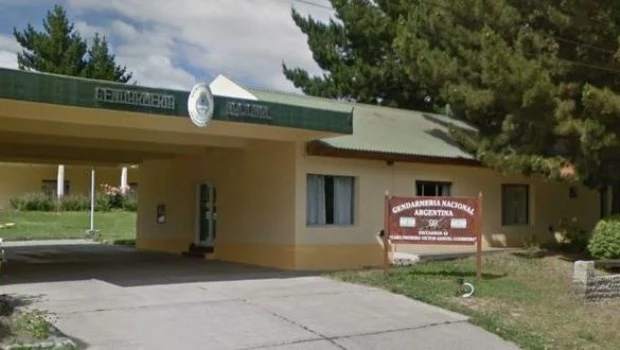 Lázaro Báez fue alojado en el Escuadron 42 de la Gendarmeria en El Calafate.