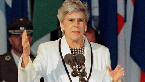 Murió la ex presidenta de Nicaragua Violeta Chamorro 