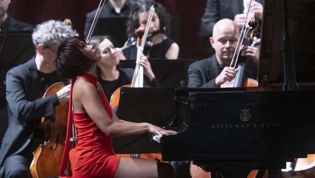 La artista pekinesa de 38 años visitó por tercera vez la Argentina.