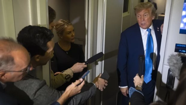 Trump dice que Estados Unidos tiene "el control total" del espacio aéreo iraní