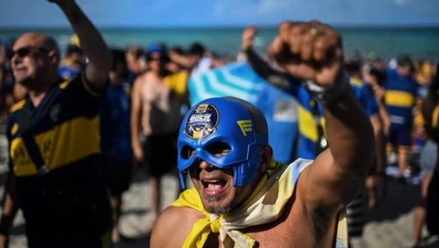 La hinchada de Boca Juniors desembarca en Nashville