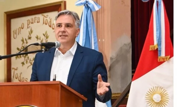 Martín Llaryora, gobernador de Córdoba.