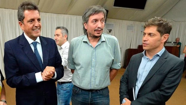 Kicillof, Máximo y Massa acordaron presentar candidatos competitivos 