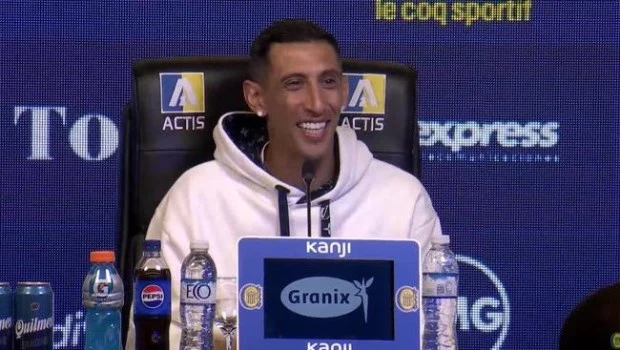 Ángel Di María fue presentado en Rosario Central: “Estar acá es algo que soñaba”