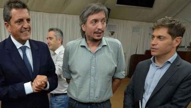 Kicillof, Massa y Máximo Kirchner se reunieron otra vez por el armado del peronismo bonaerense