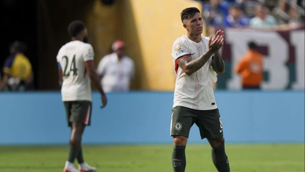 Enzo Fernández se quejó del calor de Estados Unidos: “Es muy peligroso”