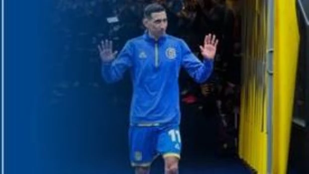 El recibimiento que hicieron los hinchas de Rosario Central por la vuelta de Di María