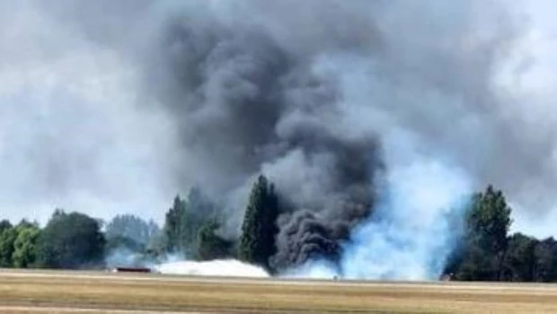 Cayó una aeronave en el aeropuerto Southend de Londres y murieron cuatro personas