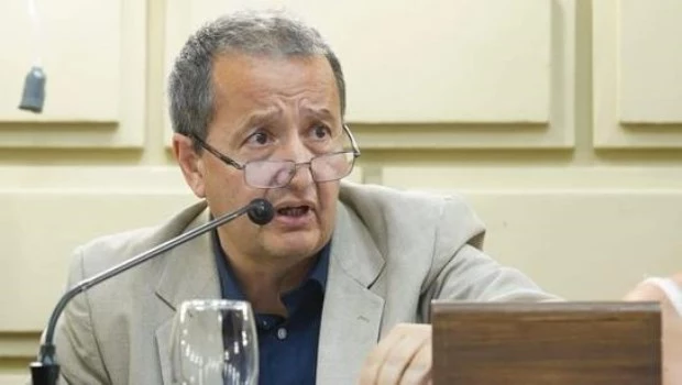 Diputado provincial del Frente Social y Popular de Santa Fe Carlos Del Frade.