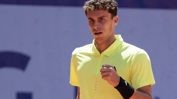 Juan Manuel Cerúndolo se llevó un triunfazo ante Casper Ruud en Gstaad