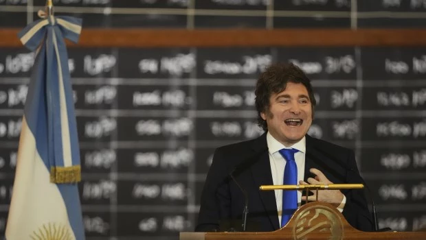 Javier Milei relanzó su filosofía libertaria con invocaciones religiosas pronunciadas en un templo evangélico.