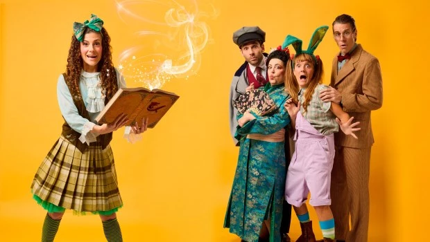 'Dafne y el dragón', en el Paseo La Plaza.