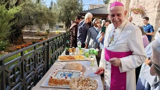 León XIV felicitó a Monseñor Malfa a 25 años de su ordenación como obispo