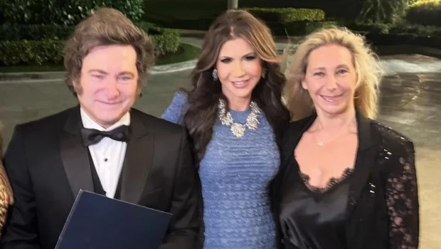 Ambos se econtraron por primera vez durante el último viaje que Milei realizó a Estados Unidos para recibir un premio en Mar-a-Lago.