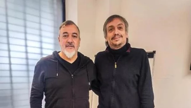 Máximo Kirchner y el titular ATE analizaron el escenario político