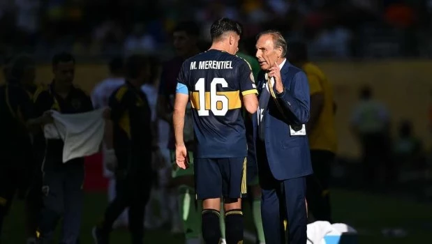 Boca: Merentiel arregló el conflicto con Russo y seguirá siendo titular