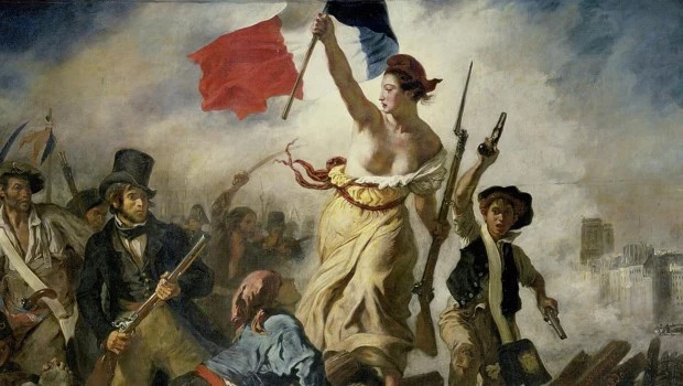 ‘La Libertad guiando al pueblo’ (1830), de Eugène Delacroix, uno de los pintores más destacados de la corriente romántica.