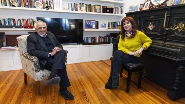 Cristina Kirchner agradeció la visita del ex presidente colombiano Ernesto Samper 