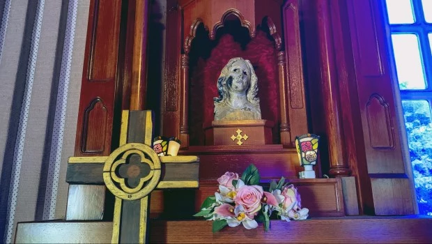 La Virgen inspirada en un Murillo que sobrevivió al bombardeo de Nagasaki