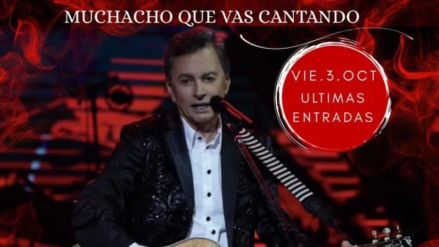 Palito Ortega suma una nueva función el próximo 10 de octubre