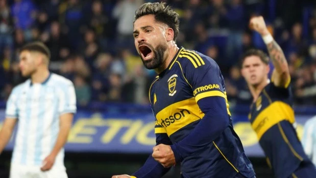Boca rescató un empate agónico frente a Racing