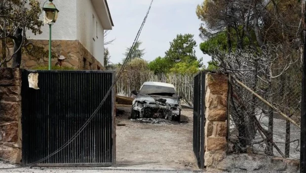 Fatal incendio forestal cerca de Madrid 