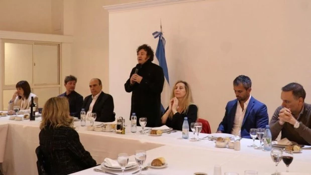 Milei juntó a diputados propios y del PRO con el objetivo de garantizar un blindaje a los vetos. (Archivo)