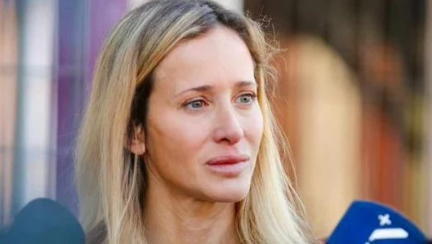 “Hoy vuelvo a vivir”, afirmó Prandi al salir del Tribunal tras la condena a su ex marido