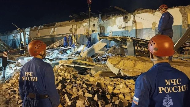 Once muertos y 130 heridos en incendio en planta industrial rusa