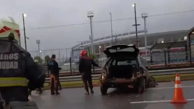 Núñez: seis heridos tras un choque múltiple en la Avenida Cantilo