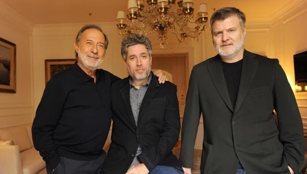 El trío más mentado: Francella, Cohn y Duprat el día que conversaron con ‘La Prensa’ anticipándose a la polémica.