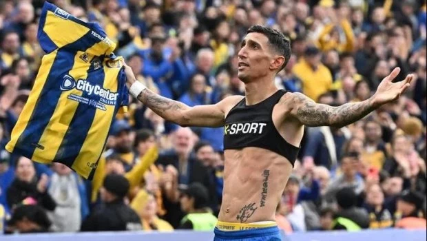 Rosario Central le ganó a Newell’s con un gol de Di María